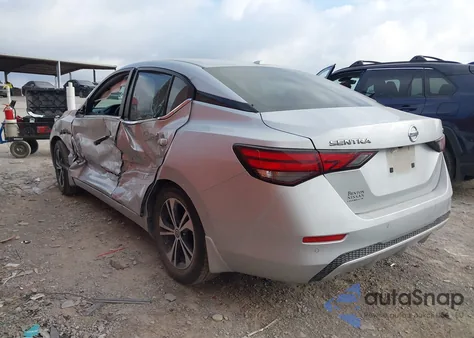 2023 Nissan Sentra Sv Xtronic Cvt from USA, damaged, VIN 3N1AB8CV9PY247377